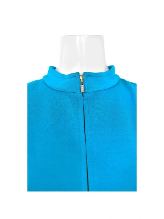 St. John Knits for Nordstrom's Milano Knit Zip-Up Jacket sz 10 - Picture 3 of 12